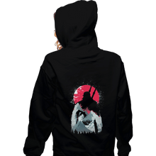 Load image into Gallery viewer, Shirts Zippered Hoodies, Unisex / Small / Black Wild Sunset
