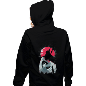 Shirts Zippered Hoodies, Unisex / Small / Black Wild Sunset