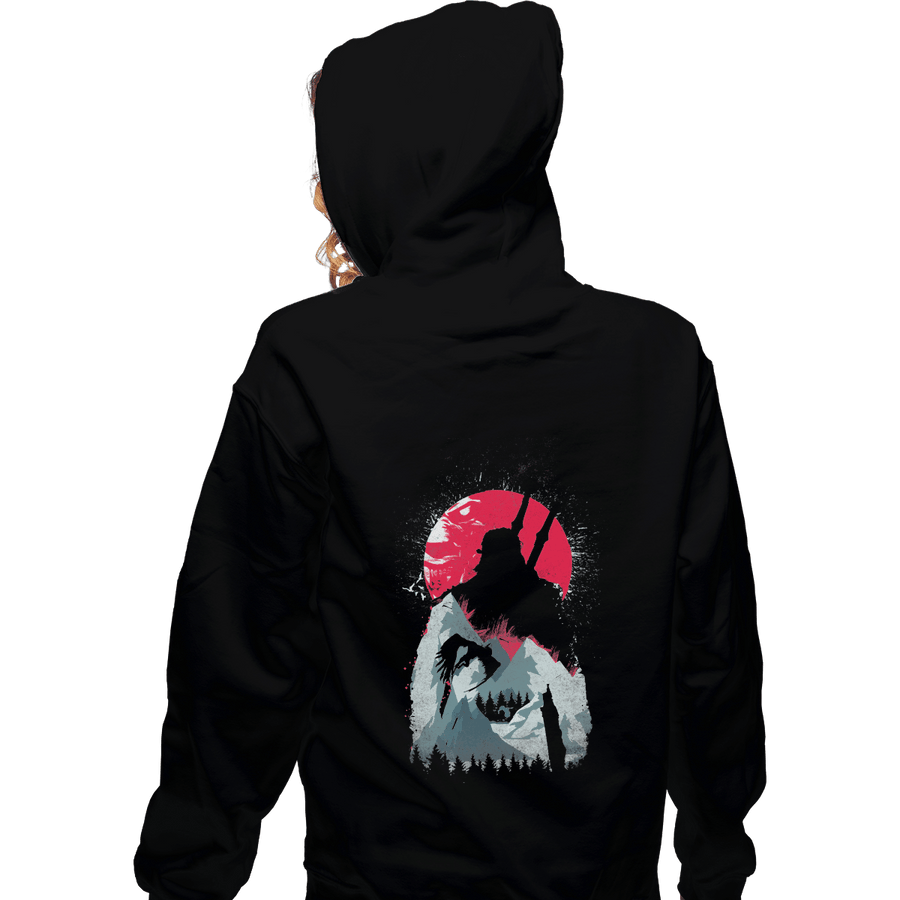 Shirts Zippered Hoodies, Unisex / Small / Black Wild Sunset