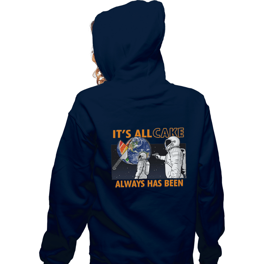 Shirts Pullover Hoodies, Unisex / Small / Navy It's All Cake