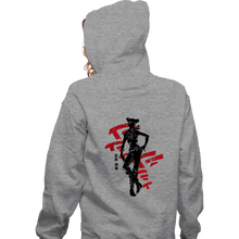Load image into Gallery viewer, Shirts Zippered Hoodies, Unisex / Small / Sports Grey Crimson Jolyne Cujoh
