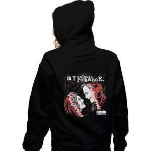 Shirts Zippered Hoodies, Unisex / Small / Black My Unusual Romance