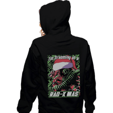 Load image into Gallery viewer, Shirts Zippered Hoodies, Unisex / Small / Black Rad Xmas
