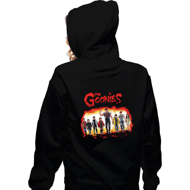 Secret_Shirts Zippered Hoodies, Unisex / Small / Black Goonies Warriors