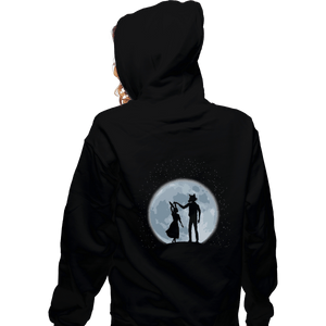 Shirts Pullover Hoodies, Unisex / Small / Black Beasts Under The Moon
