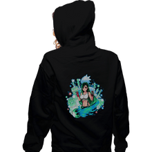 Load image into Gallery viewer, Shirts Zippered Hoodies, Unisex / Small / Black The Monk
