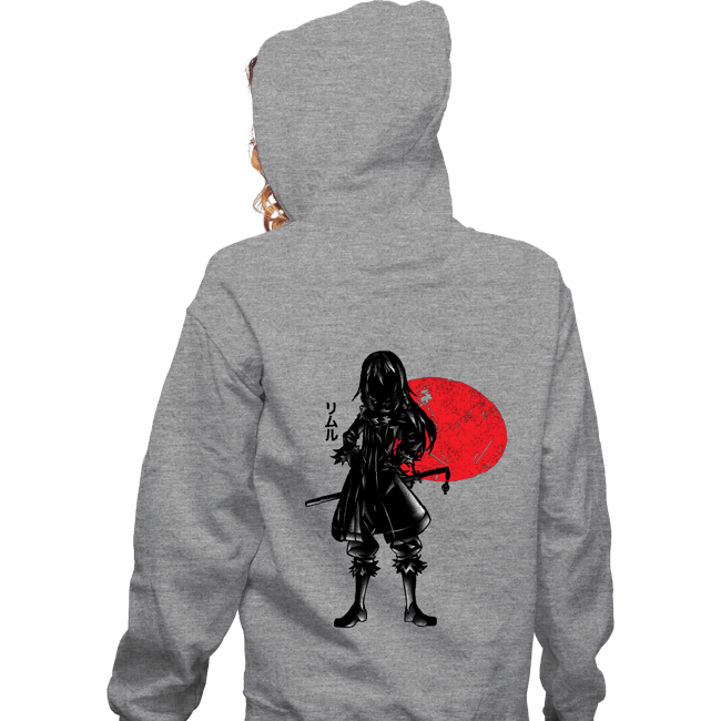 Shirts Zippered Hoodies, Unisex / Small / Sports Grey Crimson Demon Slime
