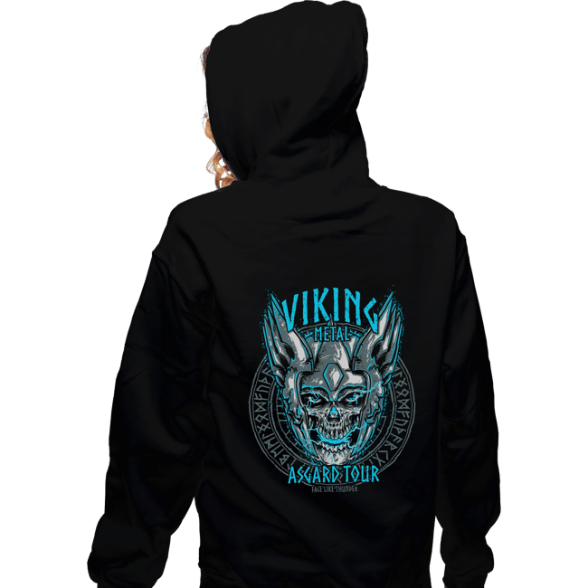 Secret_Shirts Zippered Hoodies, Unisex / Small / Black Viking Metal Sale
