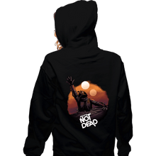 Load image into Gallery viewer, Secret_Shirts Zippered Hoodies, Unisex / Small / Black Back From The Pit
