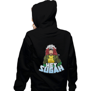 Shirts Pullover Hoodies, Unisex / Small / Black Hey Sugah