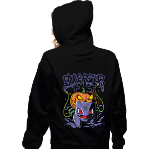 Shirts Zippered Hoodies, Unisex / Small / Black Spookasaur