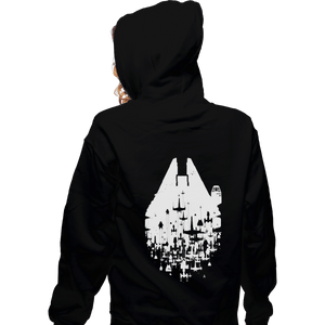 Shirts Zippered Hoodies, Unisex / Small / Black Fractured Rebellion 2