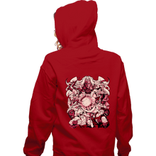 Load image into Gallery viewer, Daily_Deal_Shirts Zippered Hoodies, Unisex / Small / Red Prepare To Strike
