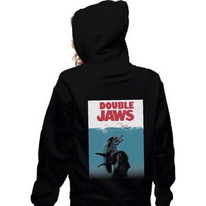 Shirts Pullover Hoodies, Unisex / Small / Black Double Jaws
