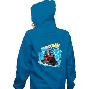 Secret_Shirts Zippered Hoodies, Unisex / Small / Royal Blue The Little Jet Ski