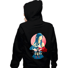 Load image into Gallery viewer, Daily_Deal_Shirts Zippered Hoodies, Unisex / Small / Black Seventh Heaven&#39;s Fist
