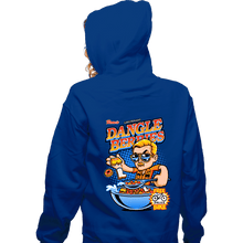 Load image into Gallery viewer, Daily_Deal_Shirts Zippered Hoodies, Unisex / Small / Royal Blue Dangle Berries
