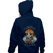 Load image into Gallery viewer, Shirts Zippered Hoodies, Unisex / Small / Navy One More Dungeon
