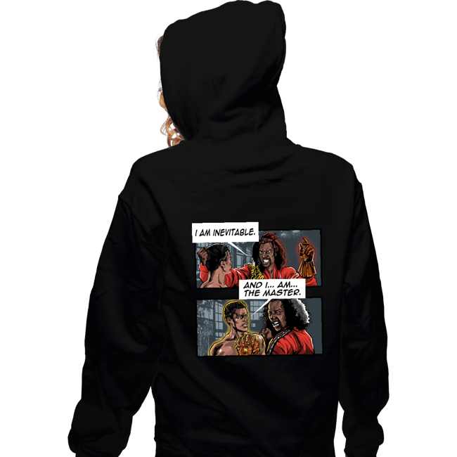 Daily_Deal_Shirts Zippered Hoodies, Unisex / Small / Black The Master