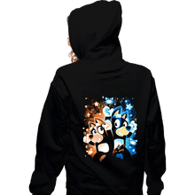 Load image into Gallery viewer, Daily_Deal_Shirts Zippered Hoodies, Unisex / Small / Black Tickle Crabs
