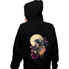 Load image into Gallery viewer, Daily_Deal_Shirts Zippered Hoodies, Unisex / Small / Black Moonlight Wall-E
