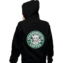 Load image into Gallery viewer, Shirts Zippered Hoodies, Unisex / Small / Black Starbowsette Coffee
