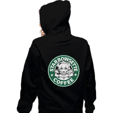 Load image into Gallery viewer, Shirts Zippered Hoodies, Unisex / Small / Black Starbowsette Coffee
