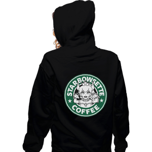 Shirts Zippered Hoodies, Unisex / Small / Black Starbowsette Coffee