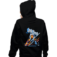 Load image into Gallery viewer, Daily_Deal_Shirts Zippered Hoodies, Unisex / Small / Black Defendress Of The Faith
