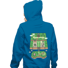 Load image into Gallery viewer, Shirts Zippered Hoodies, Unisex / Small / Royal Blue Super Console World
