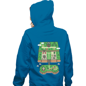 Shirts Zippered Hoodies, Unisex / Small / Royal Blue Super Console World