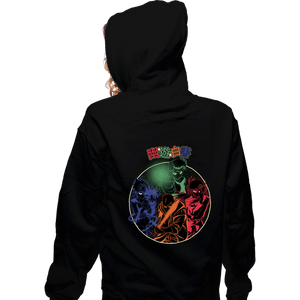 Daily_Deal_Shirts Zippered Hoodies, Unisex / Small / Black Spirit Fighters
