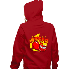 Load image into Gallery viewer, Secret_Shirts Zippered Hoodies, Unisex / Small / Red Whoops!
