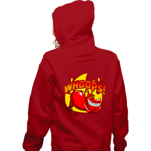 Secret_Shirts Zippered Hoodies, Unisex / Small / Red Whoops!