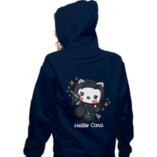 Load image into Gallery viewer, Shirts Pullover Hoodies, Unisex / Small / Navy Hello Cara

