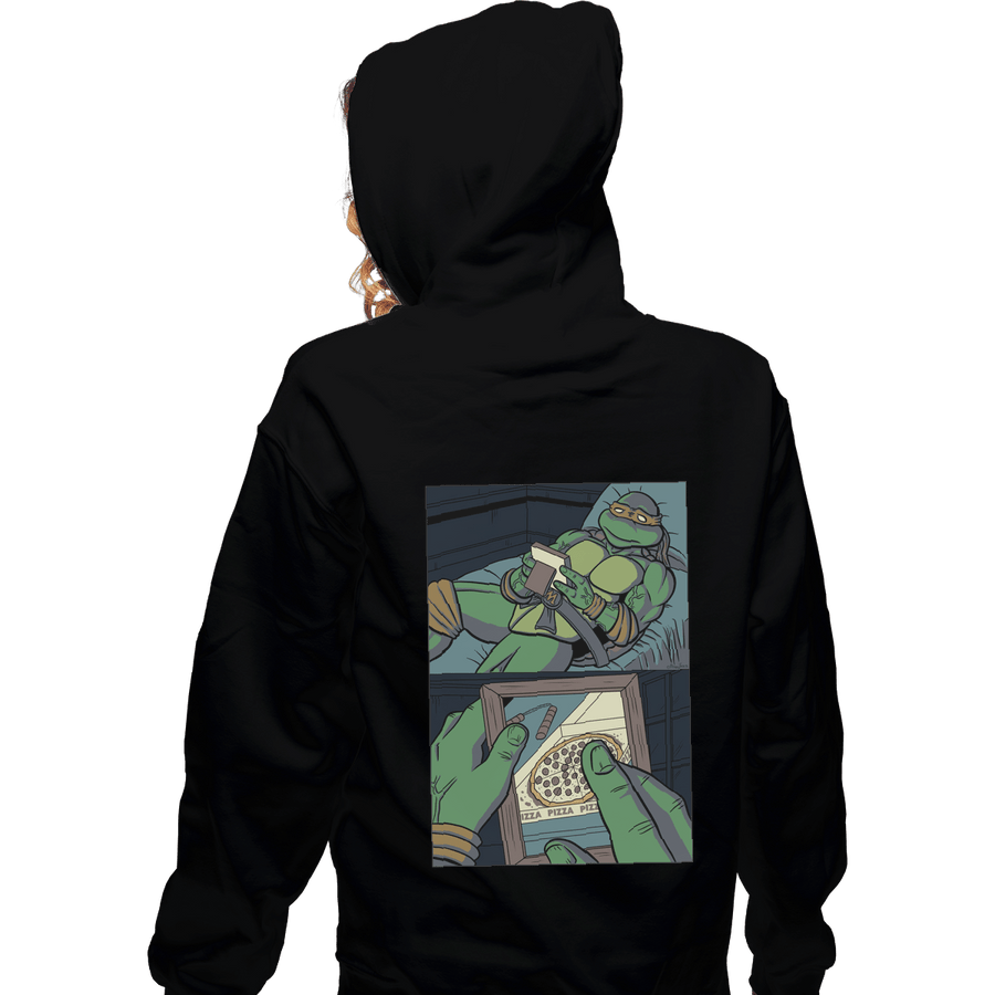 Shirts Pullover Hoodies, Unisex / Small / Black Longing For Pizza