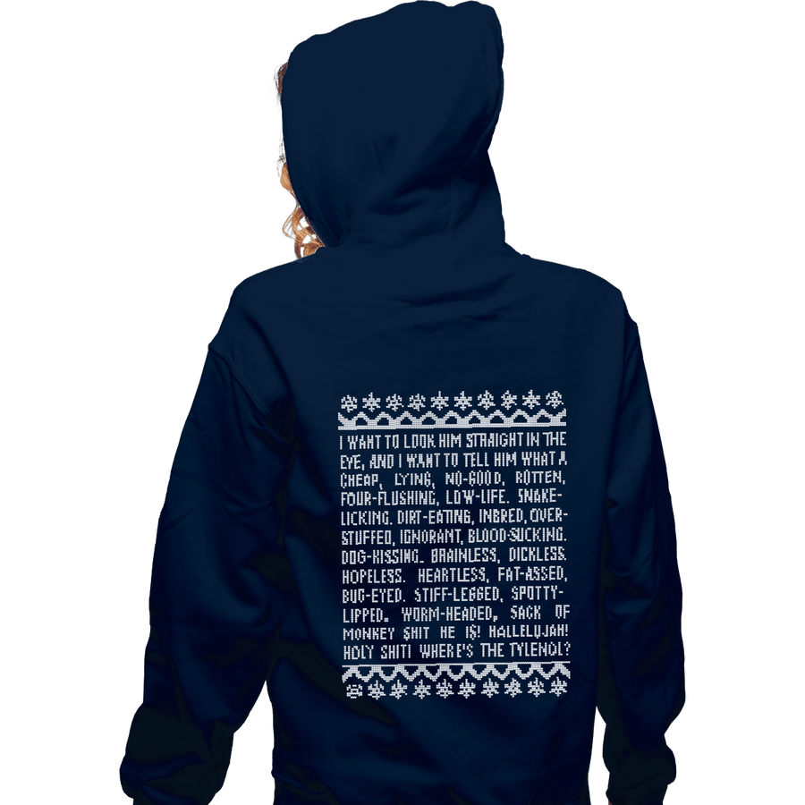 Shirts Zippered Hoodies, Unisex / Small / Navy Clark Tirade