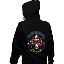 Load image into Gallery viewer, Daily_Deal_Shirts Zippered Hoodies, Unisex / Small / Black Black Mage Kupo
