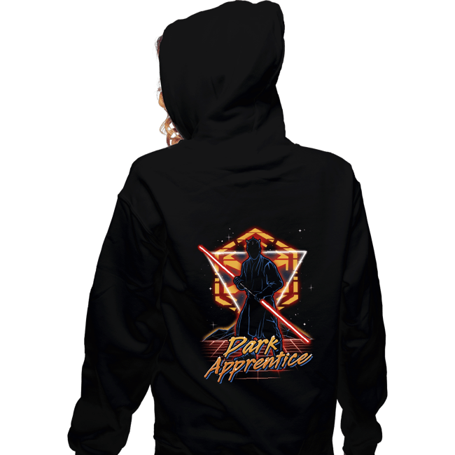 Shirts Zippered Hoodies, Unisex / Small / Black Retro Dark Apprentice