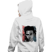 Load image into Gallery viewer, Secret_Shirts Zippered Hoodies, Unisex / Small / White Split Secret Sale
