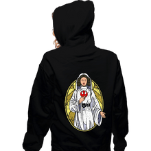 Load image into Gallery viewer, Shirts Zippered Hoodies, Unisex / Small / Black Our Lady Of Hope
