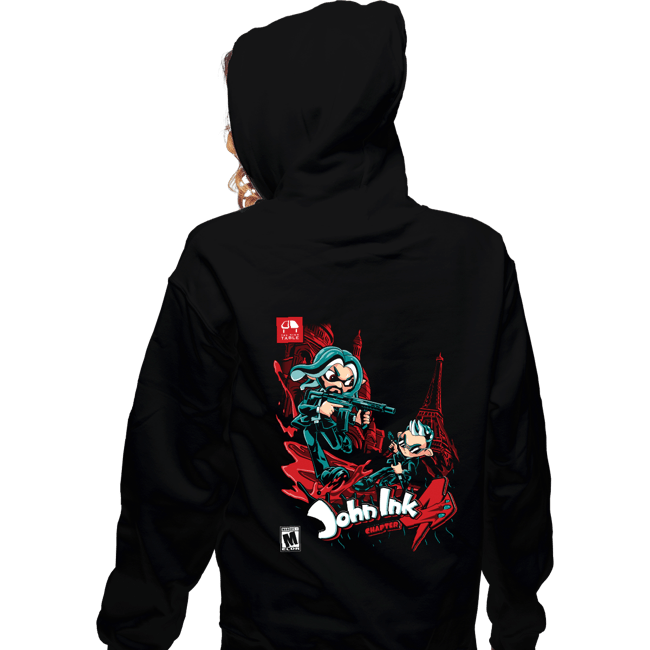 Daily_Deal_Shirts Zippered Hoodies, Unisex / Small / Black John Ink