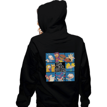Load image into Gallery viewer, Shirts Zippered Hoodies, Unisex / Small / Black Classic Nick Bunch
