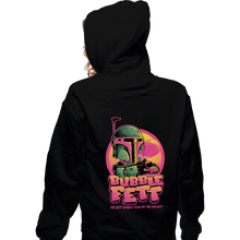 Load image into Gallery viewer, Daily_Deal_Shirts Zippered Hoodies, Unisex / Small / Black Bubble Fett
