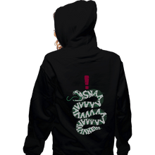 Load image into Gallery viewer, Daily_Deal_Shirts Zippered Hoodies, Unisex / Small / Black SNAAAAKE!!
