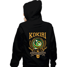 Load image into Gallery viewer, Secret_Shirts Zippered Hoodies, Unisex / Small / Black Forever Young
