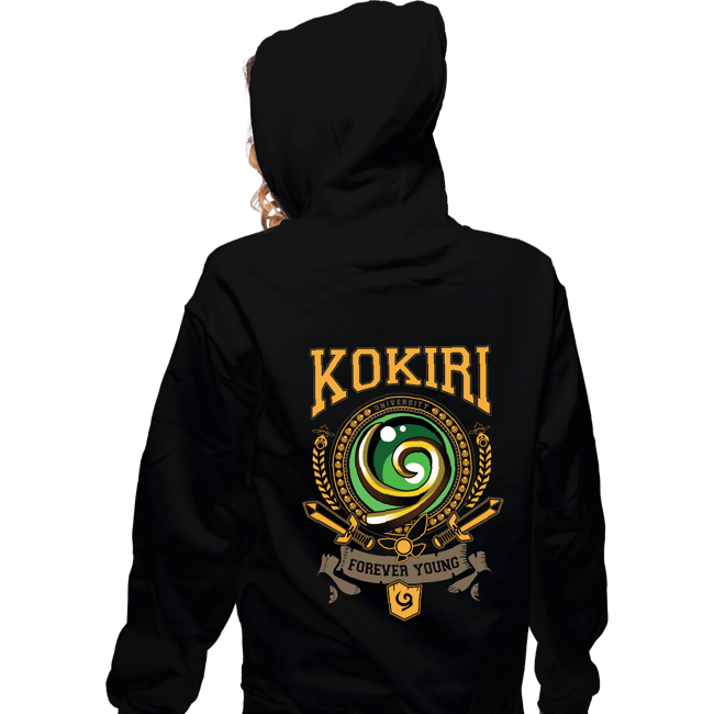 Secret_Shirts Zippered Hoodies, Unisex / Small / Black Forever Young