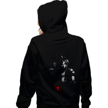 Load image into Gallery viewer, Shirts Zippered Hoodies, Unisex / Small / Black Cloud Strife Ink
