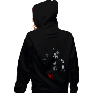 Shirts Zippered Hoodies, Unisex / Small / Black Cloud Strife Ink