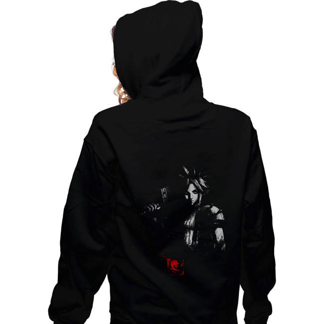 Shirts Zippered Hoodies, Unisex / Small / Black Cloud Strife Ink